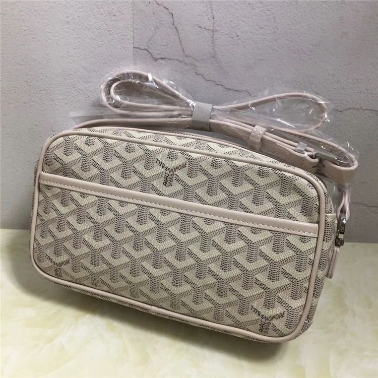 GOYARD Túi Xách Đeo Chéo Hình Vuông Nhỏ Đựng Máy Ảnh Họa Tiết Răng Chó Thời Trang Hàn Quốc Cho Nam Và Nữ