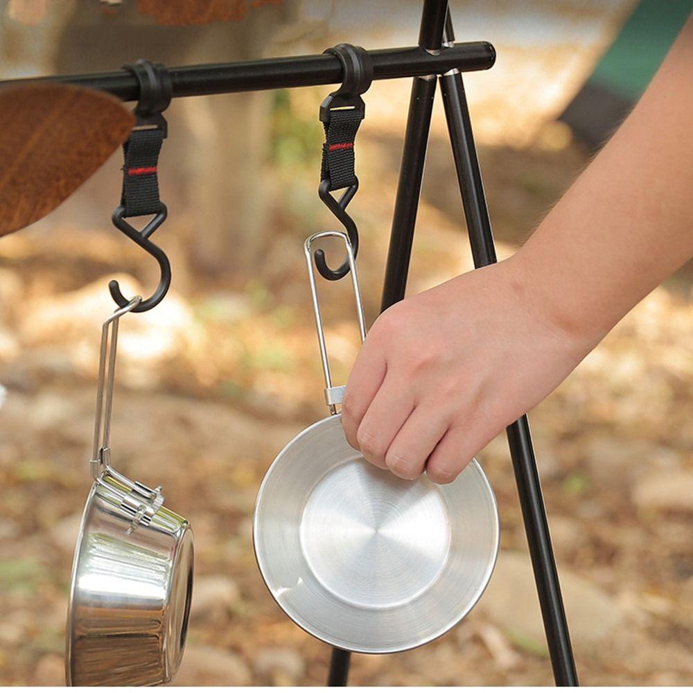 Set 5 / 10 Móc Treo Lều Hình Chữ S Chất Lượng Cao