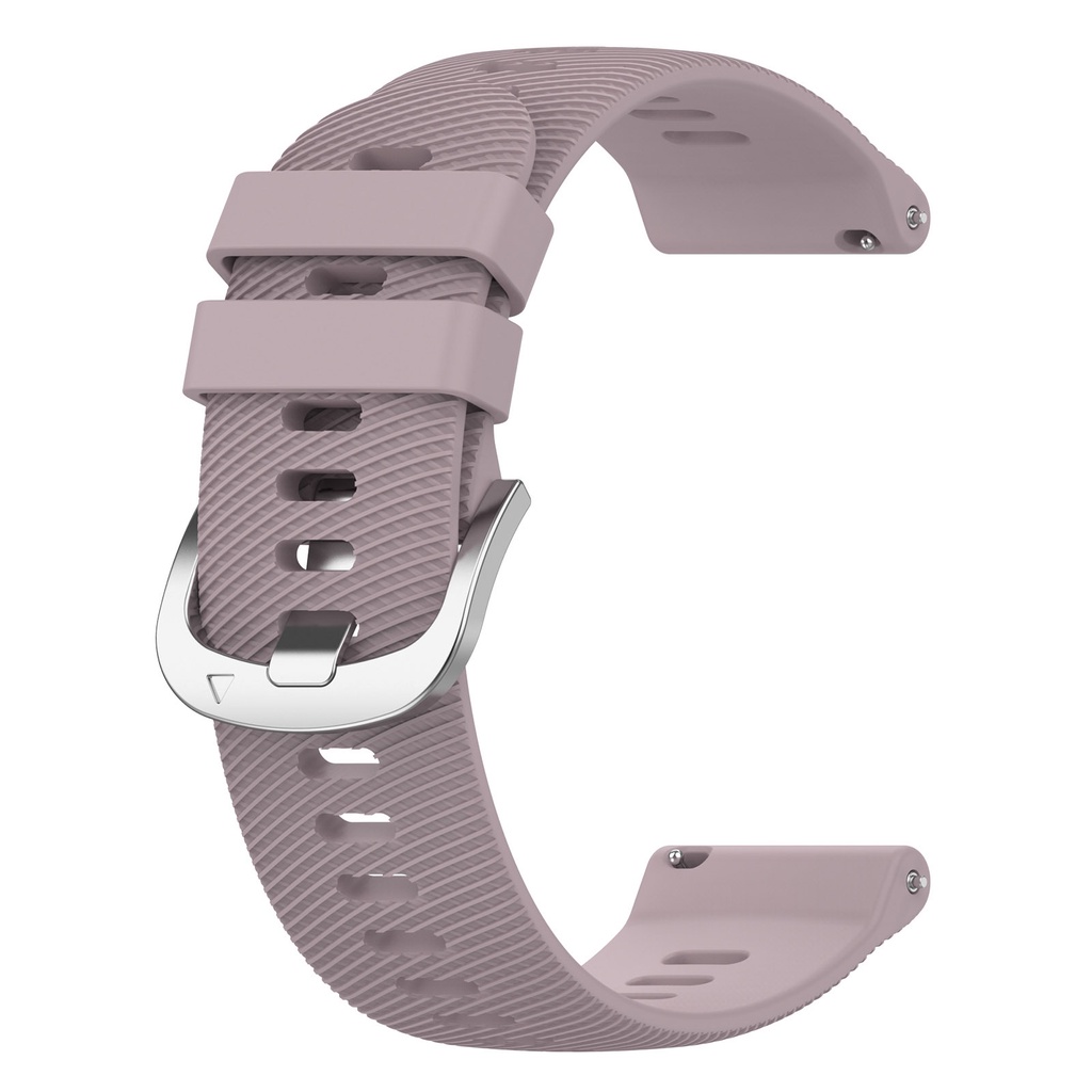 Dây Đeo Bằng Silicone 18mm 19mm 20mm 22mm Cho Đồng Hồ Garmin Venu 2S Vivoactive 4S Active S ID205 ID216 Uwatch Ufit