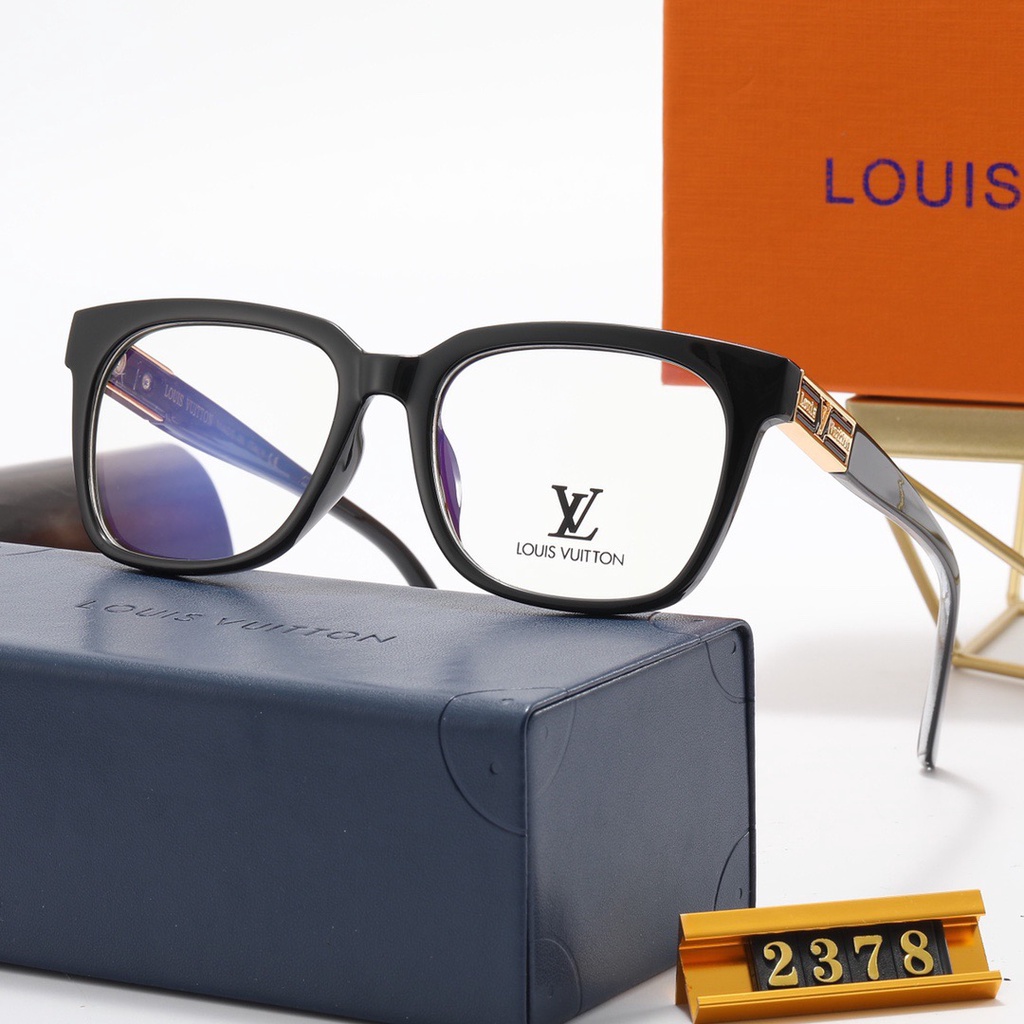 Lv Kính Mát Gọng Siêu Mỏng Chất Lượng Cao Chống Tia UV Thời Trang Đường Phố Cho Nam Và Nữ