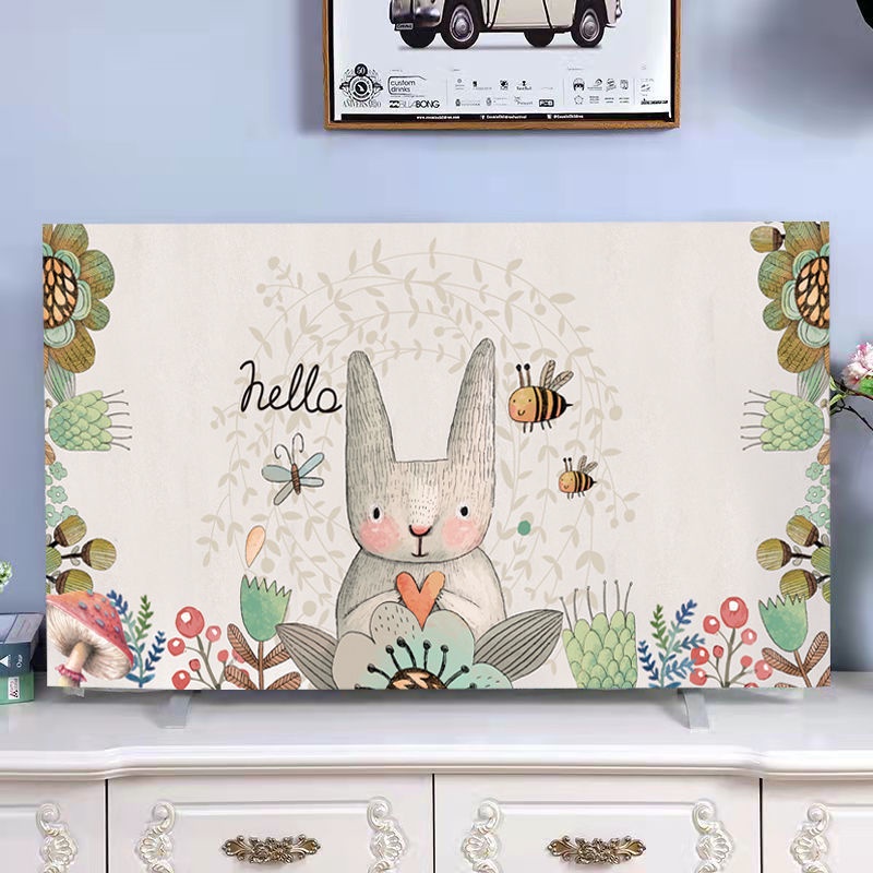 ♥ Hàng tồn kho ♥ Màn hình LCD 43 inch Màn hình LCD 32 inch Màn hình LCD 55 inch Trang trí nhà chống bụi hoa văn in hoa sang trọng