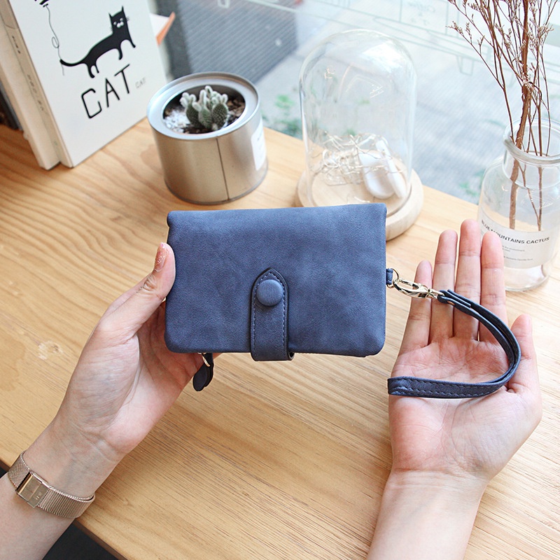 Ví Gấp Ba Trang Trí Hình Gấu Thời Trang JP5