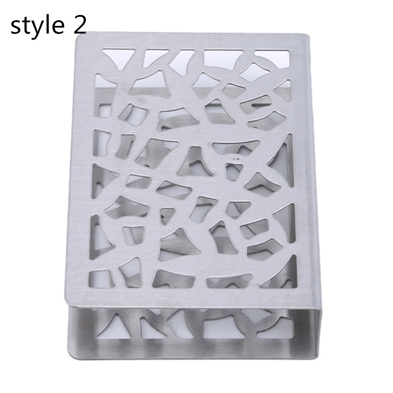 1 Giá Đỡ Khăn Giấy Bằng Thép Không Gỉ Thiết Kế Sáng Tạo