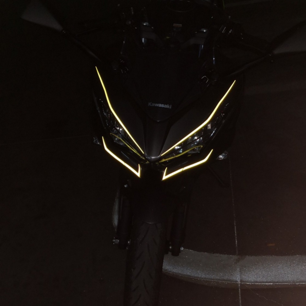 Miếng Dán Trang Trí Chống Nắng Chống Thấm Nước Cho Xe Mô Tô Kawasaki NINJA400 H2 H2SX