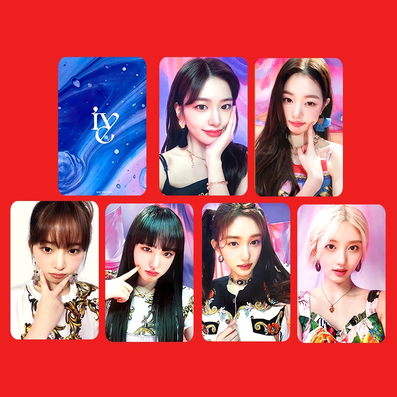 Set 6 Tấm Thẻ Ảnh Lomo Kpop Album IVE After Like Eleven Album 2023