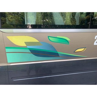 Decal TEM LÁ dán sườn xe COUNTY, TEM COUNTY TRACOMECO ( sl 2 tem dán 2 bên hông)