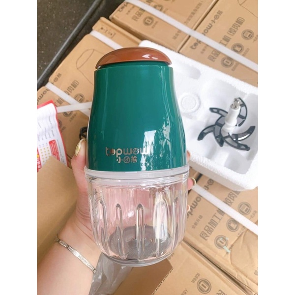 Cối thuỷ tinh máy xay topwow 0.3l