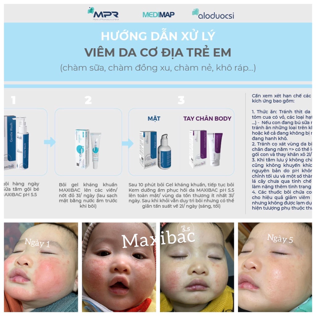 Kem dưỡng ẩm dành cho da tay, chân Maxibac PH5.5 Anti-Cracking Cream 60g - Chính hãng Medimap - Lọ màu tím