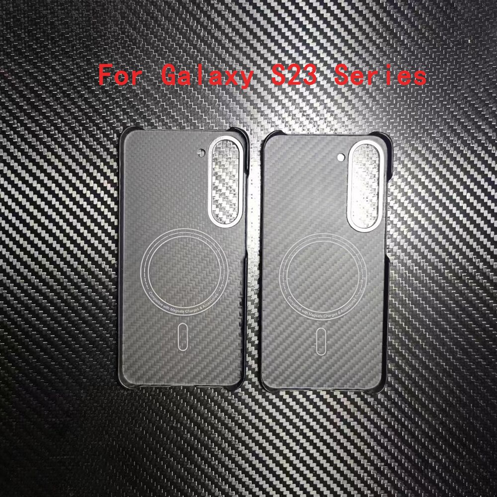 Ốp Điện Thoại Sợi carbon Mỏng Cho Samsung Galaxy S22 S 23 Ultra S23 plus / S22
