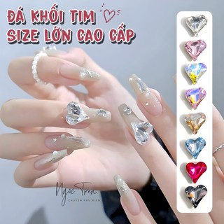 Đá Khối Hình Tim Size Lớn Cao Cấp Trang Trí Móng