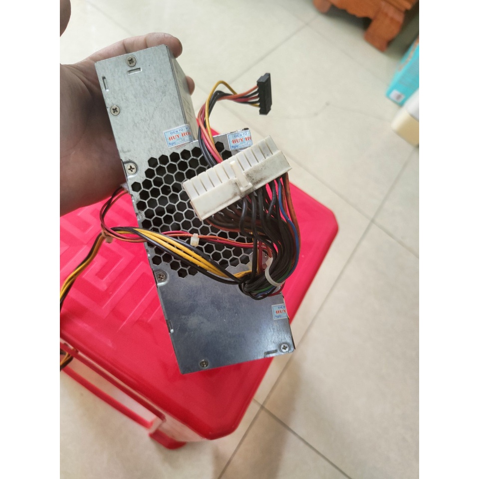 Nguồn máy bộ dell optiplex 740,745,755,760,380,320,360  cây thùng nhỏ,giắc cắm lớn