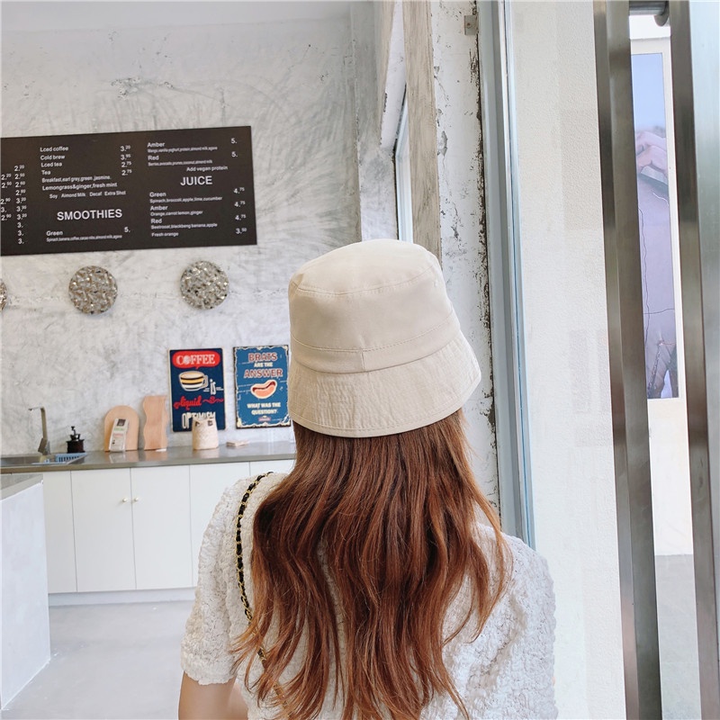 Nón Tai Bèo Hai Mặt Thời Trang Xuân Hè Hàn Quốc Đơn Giản Xinh Xắn Dành Cho Nữ