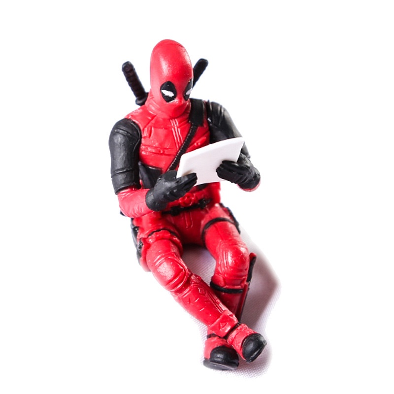Mô Hình Nhân Vật DeadPool Hoạt Hình Marvel Trang Trí Nội Thất Xe Hơi