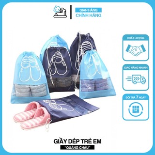 Túi đựng giày vải dù cao cấp dây rút chống bụi ẩm mốc