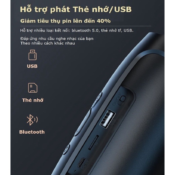 Loa bluetooth nghe nhạc không dây Charge 5 Mini bass mạnh nhỏ gọn giá rẻ cắm usb thẻ nhớ- TechZone | BigBuy360 - bigbuy360.vn