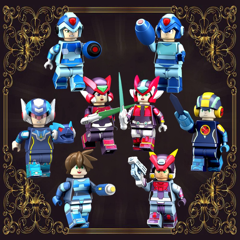 Bộ Đồ Chơi Lắp Ráp Mô Hình Nhân Vật Mega Man Zero