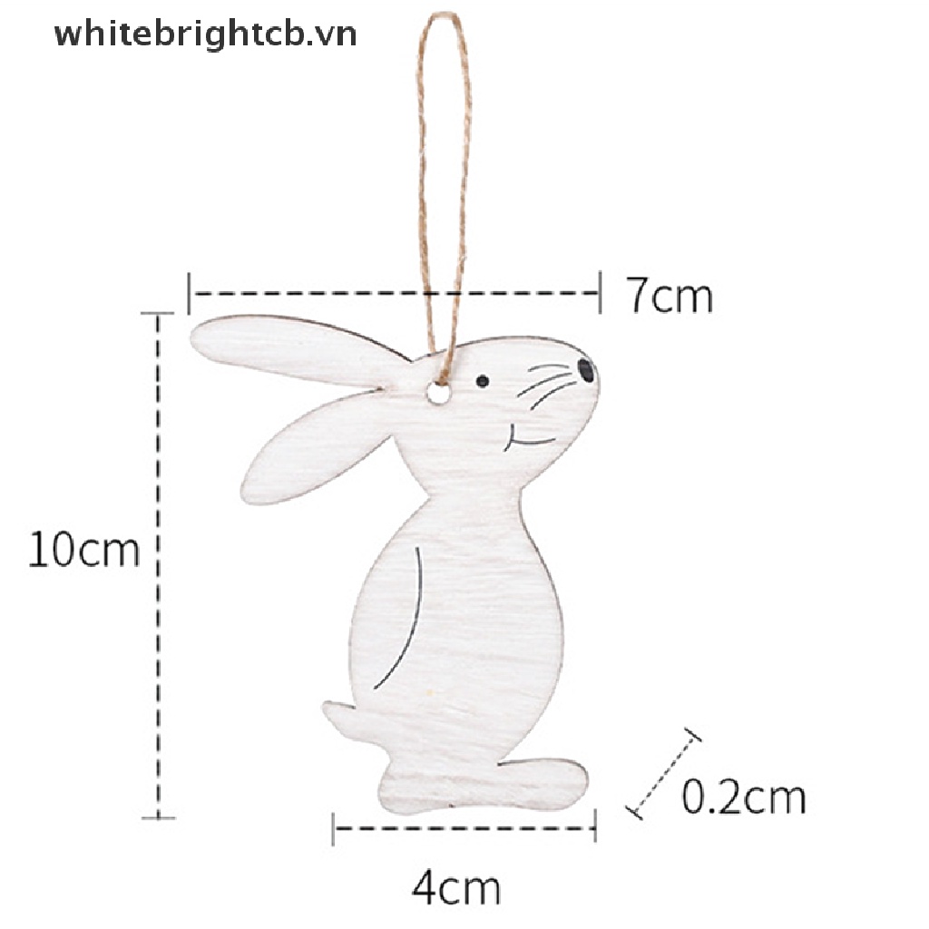 / / Eid / / Phụ Kiện Treo Trang Trí Hình Thỏ Phục Sinh DIY Dễ Thương
