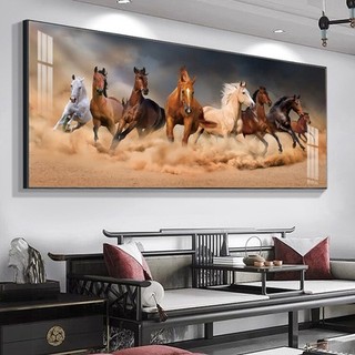 Tranh treo tường mã đáo thành công - tranh tráng gương treo phòng khách - làm việc - decor phòng - trang trí sảnh