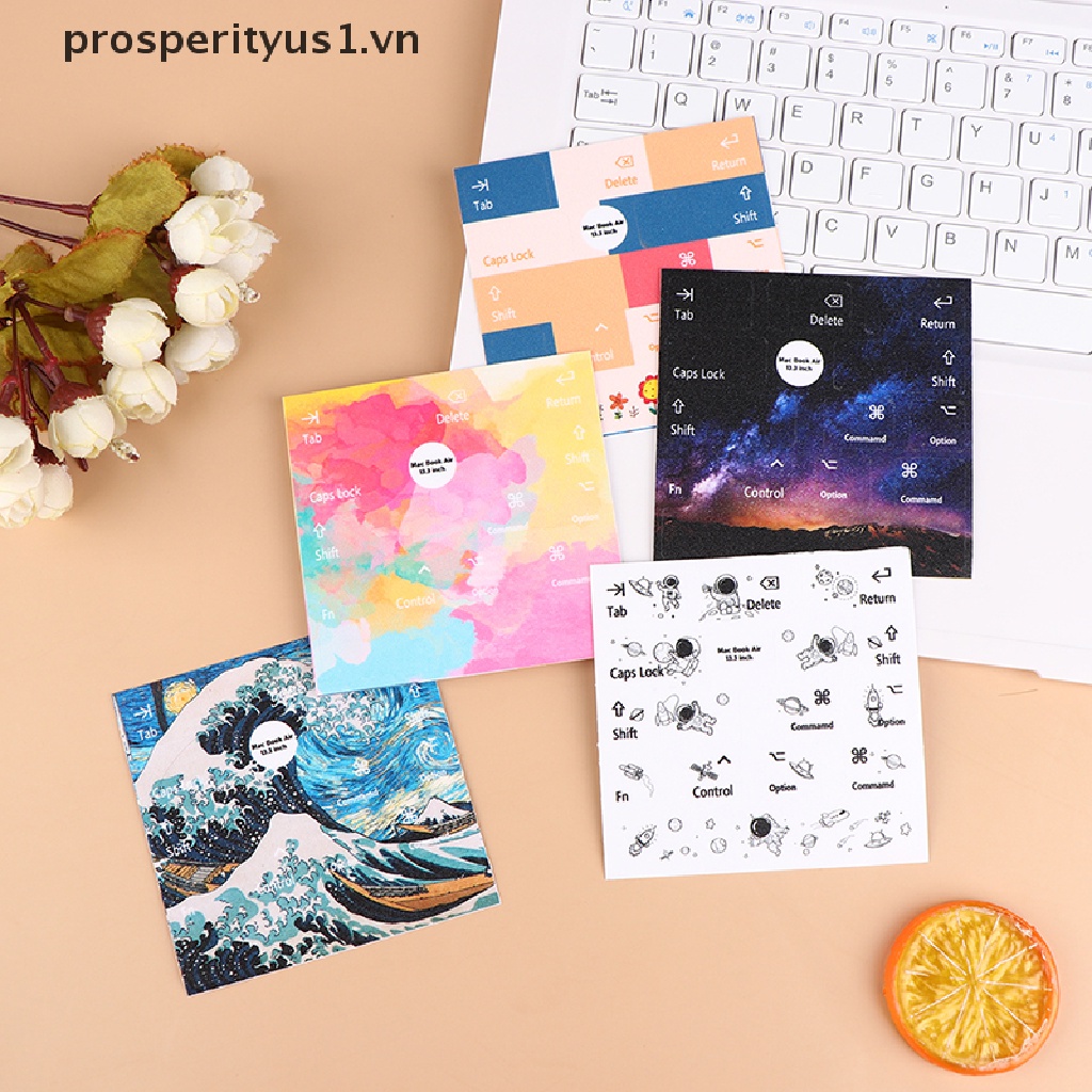 Miếng Dán Nút Bàn Phím Máy Tính In Chữ Tiếng Anh prosperityus1