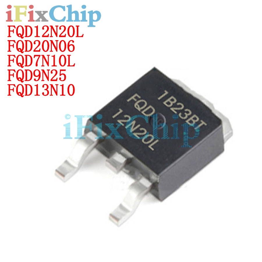 10 Chiếc Thương Hiệu Mới FQD12N20L TO252 TO-252 FQD12N20 12N20 FQD20N06 20N06 FQD7N10L FQD7N10 7N10 
