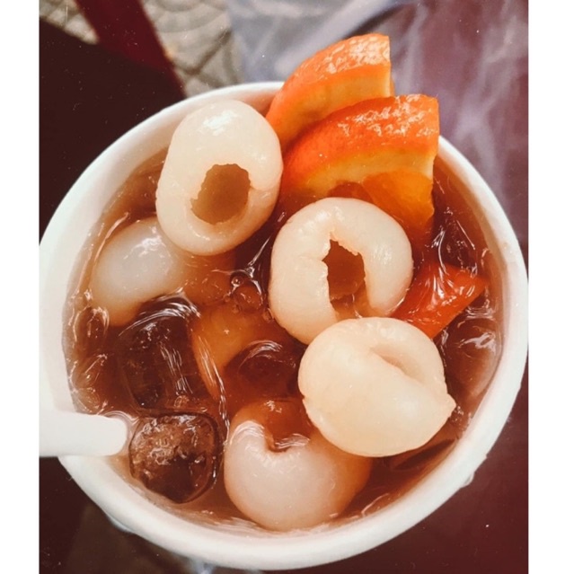 Vải Ngâm Thái tem giấy  Date 2025 - Lon 565gr