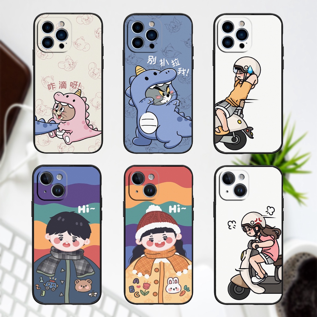 Ốp iphone 13/13pro/13promax / 14/14pro/14plus/14promax in hình dành cho các cặp đôi couple đáng yêu dễ thương