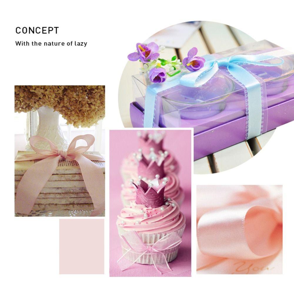 Cuộn Dây Ruy Băng Satin 100 Yards Dùng Gói Quà / Trang Trí Tiệc Cưới DIY