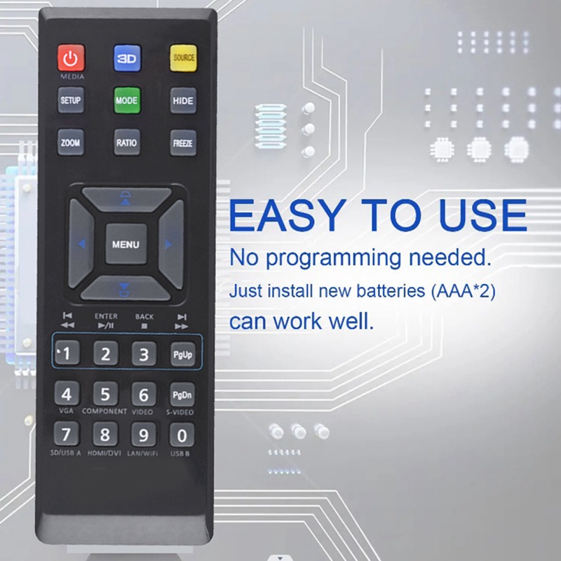 Điều Khiển Từ Xa Thay Thế Cho Máy Chiếu Acer V12S AS211 P1283 M413 PE-X42 V12X AX316 P1283N