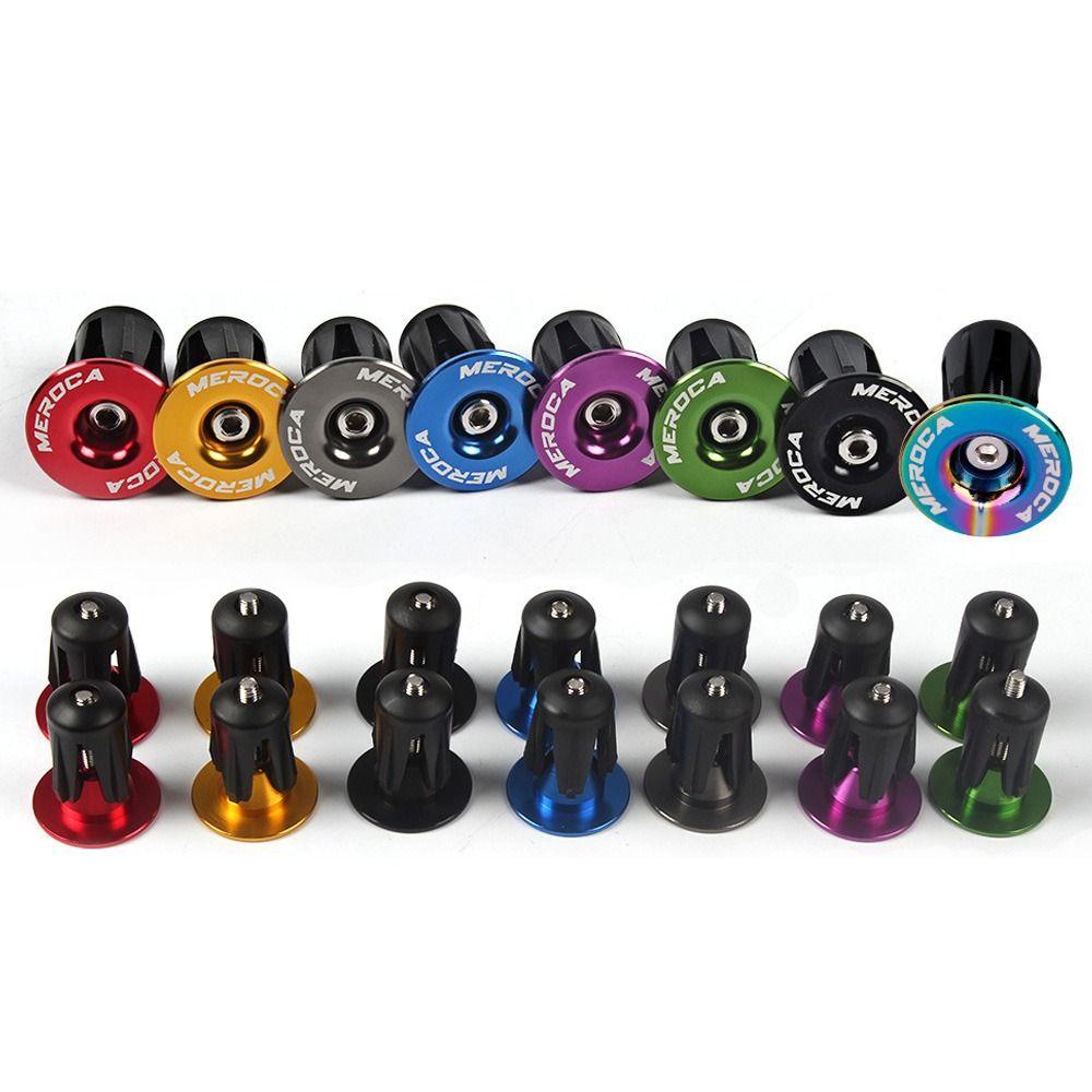 1 Cặp Vỏ Bọc Tay Lái Xe Đạp Chất Liệu Hợp Kim Nhôm Cho BMX MTB