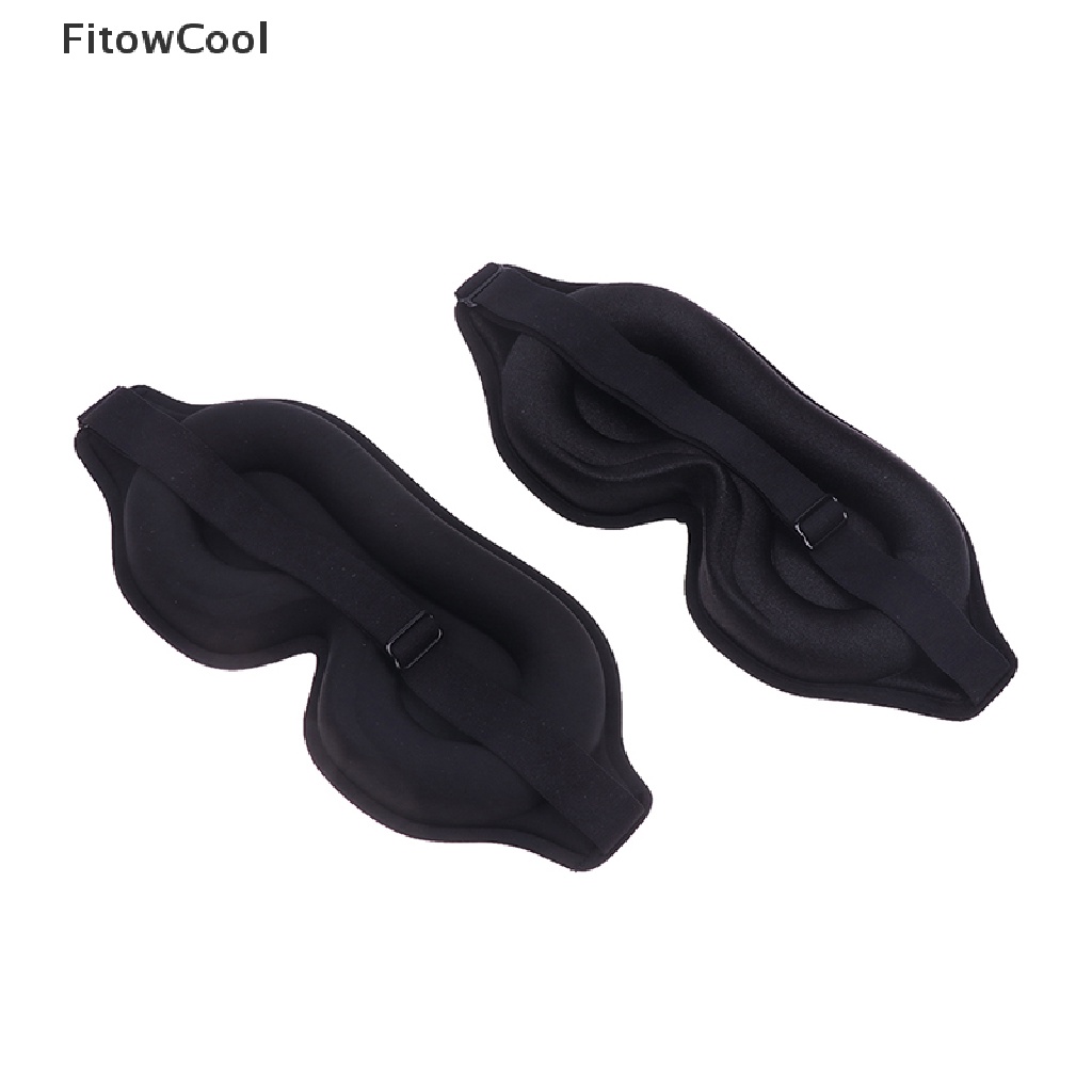 Fcvn Mặt Nạ Che Mắt Ngủ Bằng Mút Hoạt Tính 3D Thiết Kế Ba Chiều Ban Đêm QDD