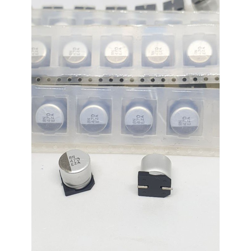 Tụ điện Bạc Lon smd 470uf50v 470uf 35v 16v 10v