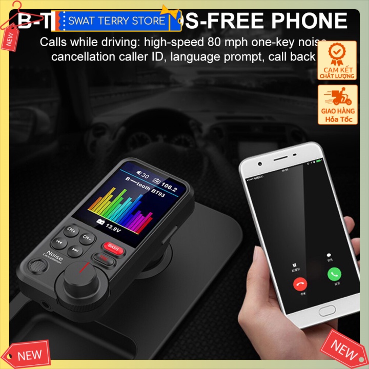 Máy Nghe Nhạc Lossless MP3, Phát FM Ô tô Noise-Reduction Bass Car Audio | BigBuy360 - bigbuy360.vn