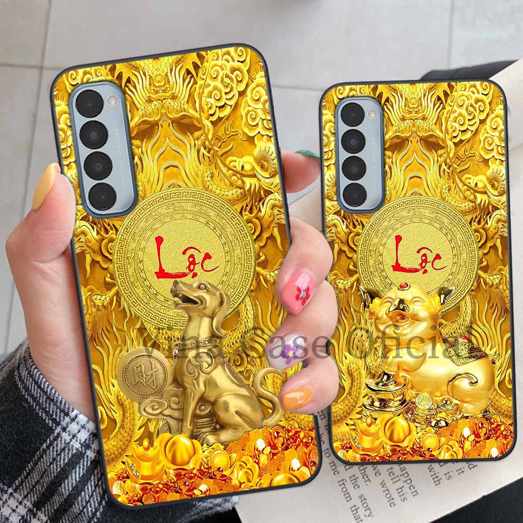 Ốp Oppo Reno4 /  Reno4 Pro / Reno 4 Pro 5G Thu Hút Tài Lộc 12 con giáp