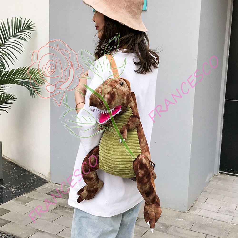 Balo Đeo Vai Hình Thú Nhồi Bông Bằng Vải Lông Dễ Phối Đồ Cho Trẻ Em