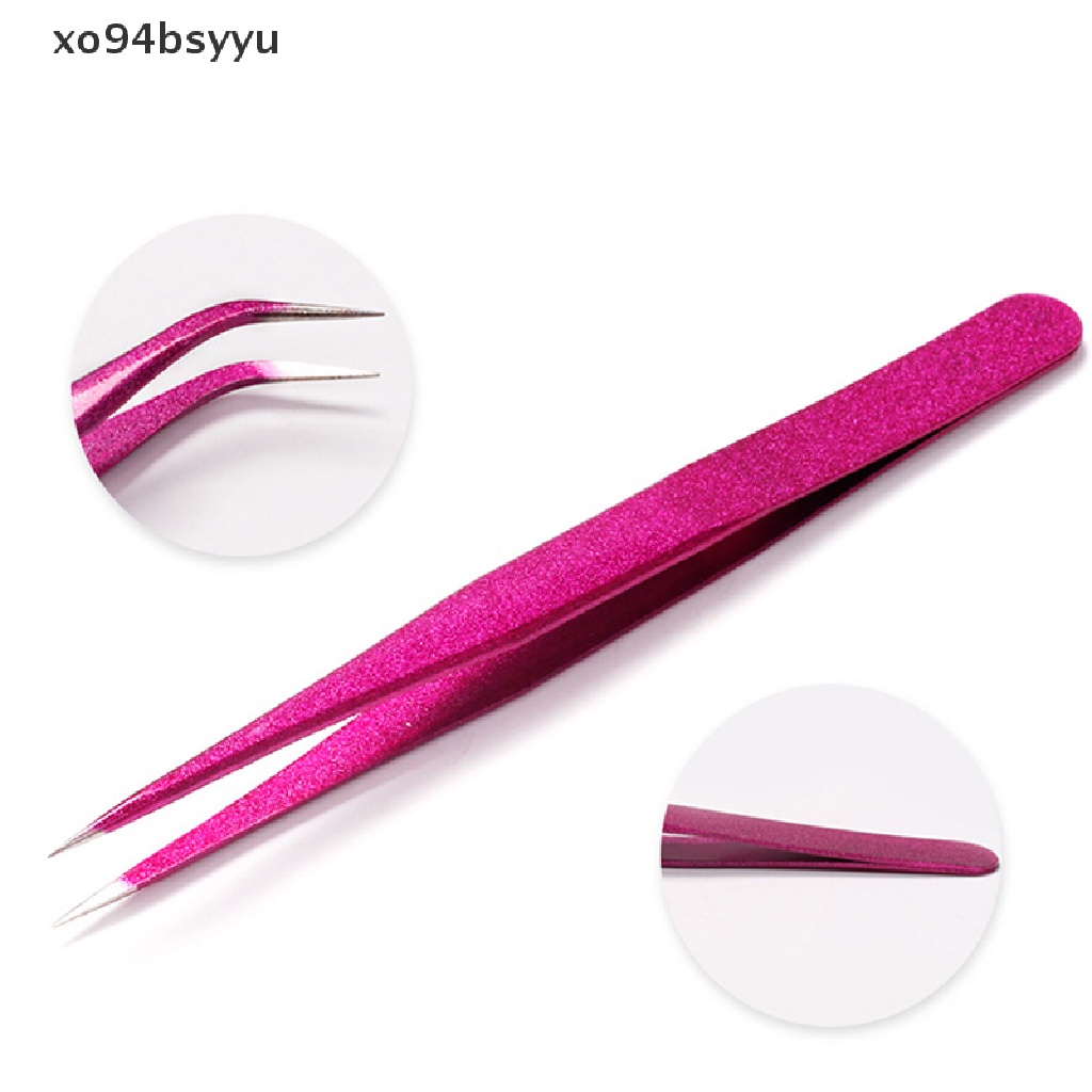 1 Nhíp Gắn Mi Giả Thẳng &amp; Cong Bằng Thép Không Gỉ xo94bsyyu