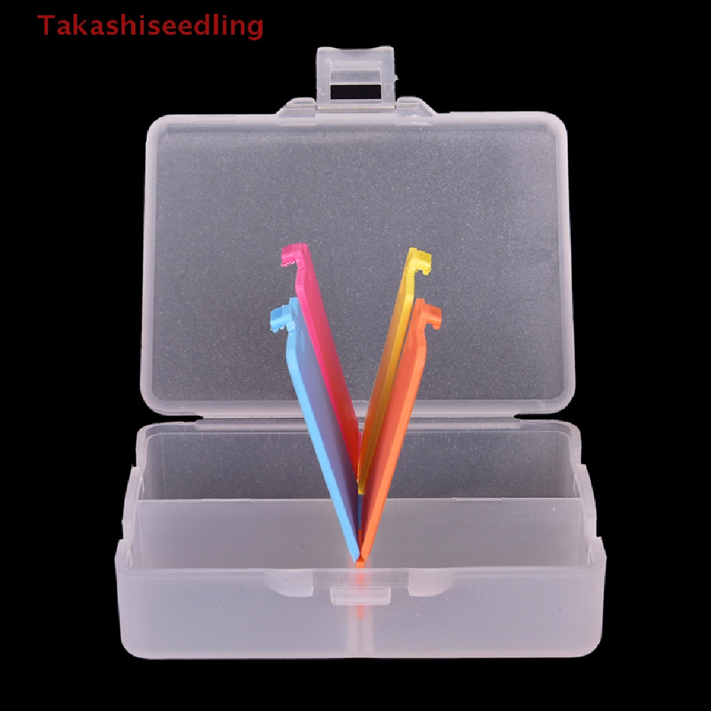 (Takashiseling) Hộp Đựng Thuốc 4 Ngăn Gấp Lại Được Dễ Thương Sáng Tạo