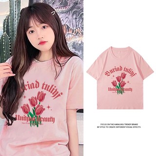 NRVP Áo Thun 100% Cotton Tay Ngắn Dáng Suông In Họa Tiết Trẻ Trung Thời Trang Unisex Size 5XL