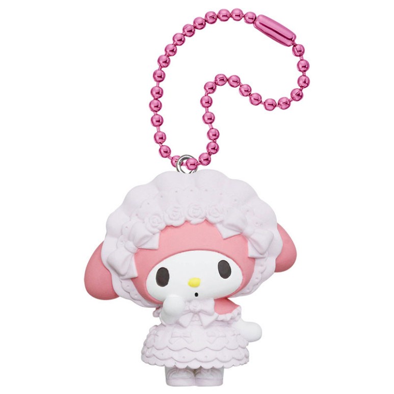 Móc Khóa Mini Hình Viên Thuốc Mini Gashapon 5 Loại Sanrio My Melody & Kuromi Ngọt Ngào Hàng Có Sẵn / Takaratomy arts Mới