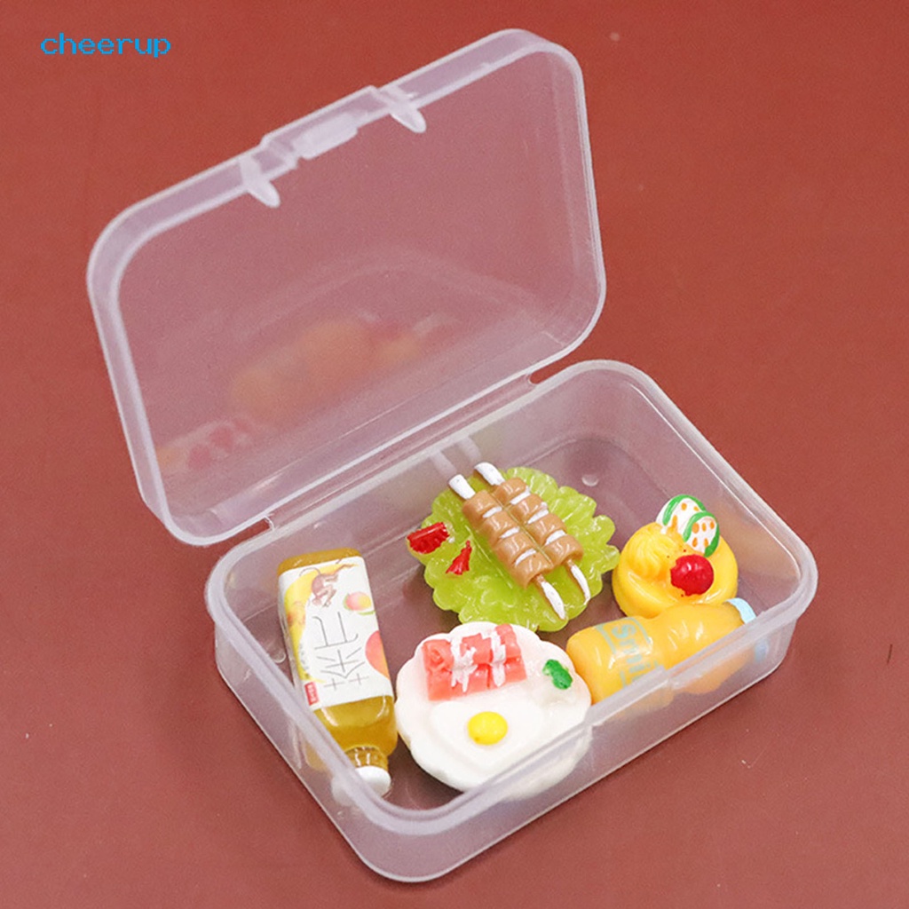 Set 5 Mô Hình Chai Bánh Quy / Thức Ăn Độc Đáo Trang Trí Tiểu Cảnh
