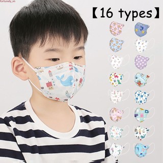[Hàng Có Sẵn] 10 Chiếc Khẩu Trang Trẻ Em 3d Hàn Quốc Kn95 Cho Trẻ Em Khẩu Trang Mặt Nạ Phong Cách Hàn Quốc Khẩu Trang Em Bé Khẩu Trang Dùng Một Lần 4 Lớp