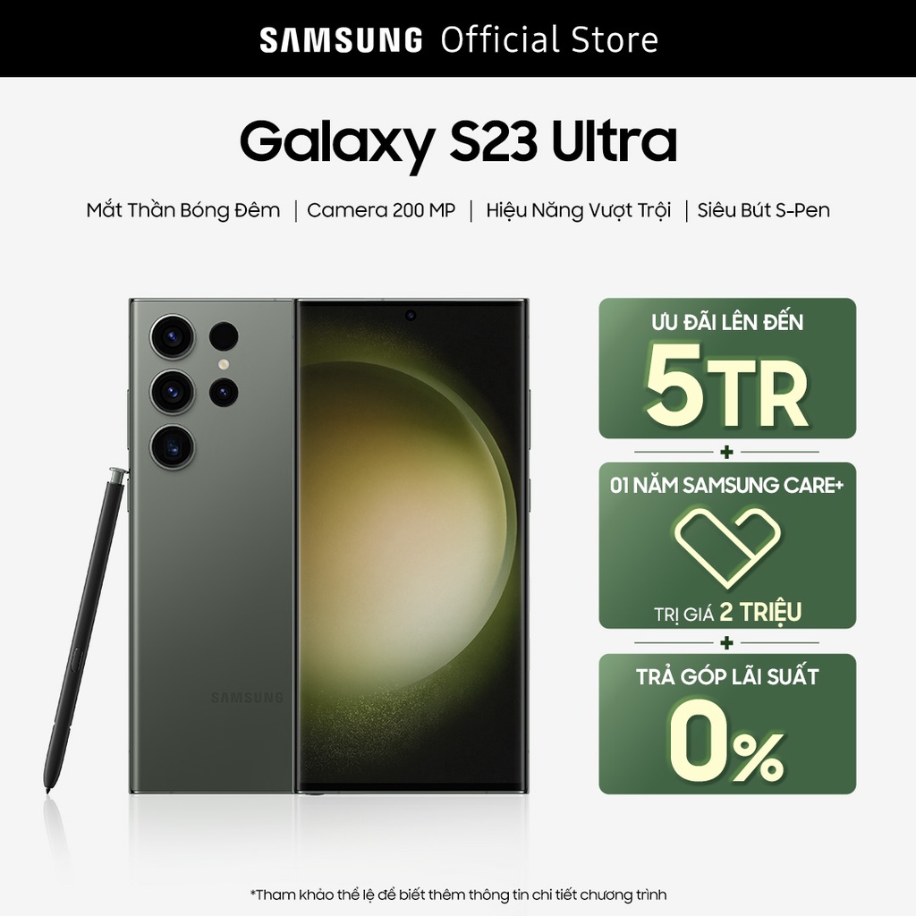 Điện Thoại Samsung Galaxy S23 Ultra (8GB/256GB)