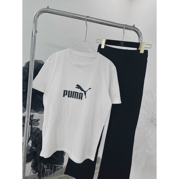 SET ÁO THUN PUMA QUẦN LOE DÀI