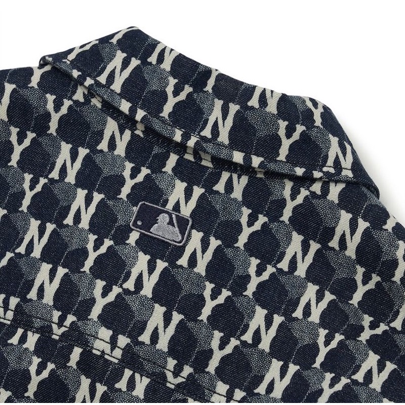 Áo ML.B Denim Cube Monogram