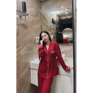 Sét đồ ngủ lụa gấm siêu sang- chất lụa mềm mịn mát