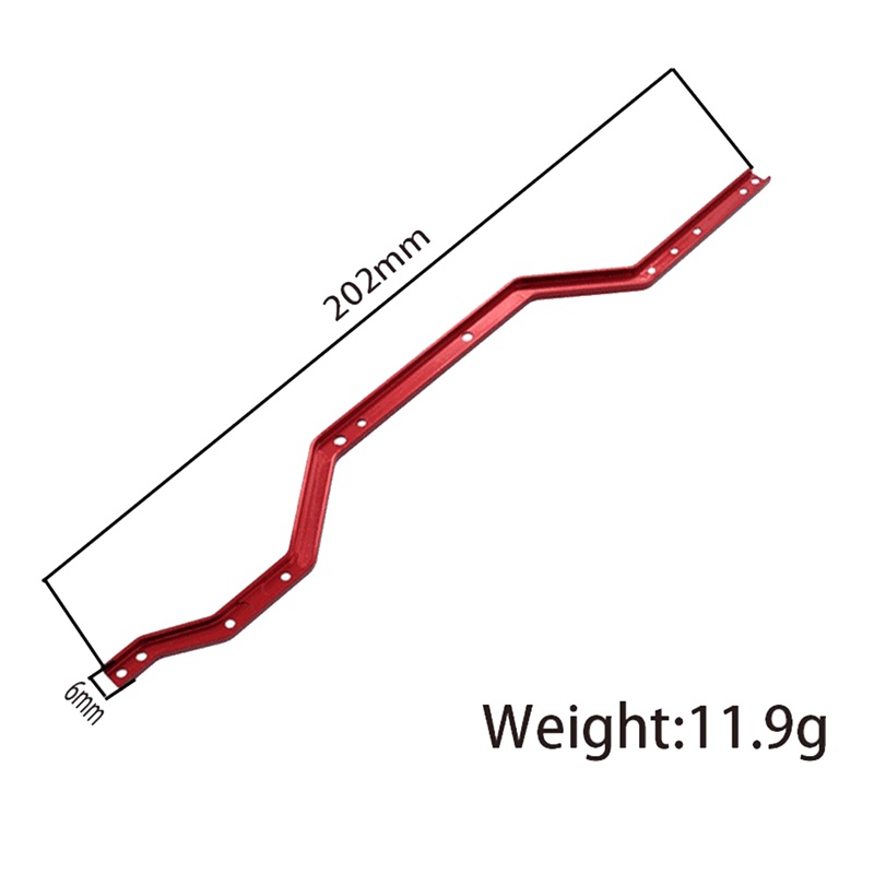 Set 2 Thanh Trượt Khung Gầm Cho Xe Hơi Điều Khiển Từ Xa TRX4M TRX4-M Tỉ Lệ 1 / 18