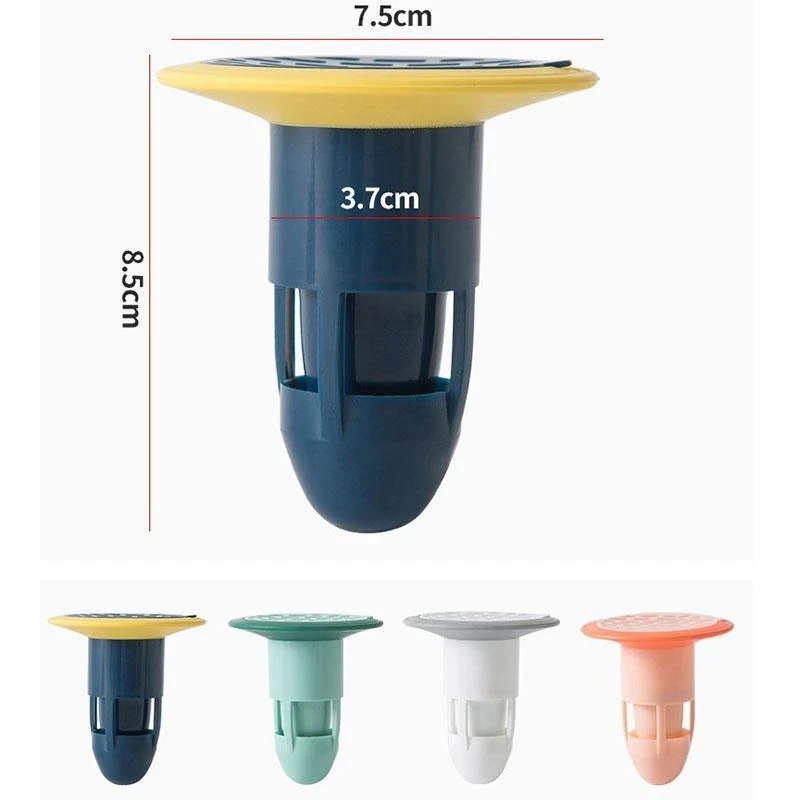 Nắp Đậy Cống Thoát Nước Sàn Nhà 3600 Độc Đáo Tiện Dụng° Lõi Thoát Nước Bằng Silica Gel Chống Mùi Hôi Chống Côn Trùng Phù Hợp Cho Phòng Tắm