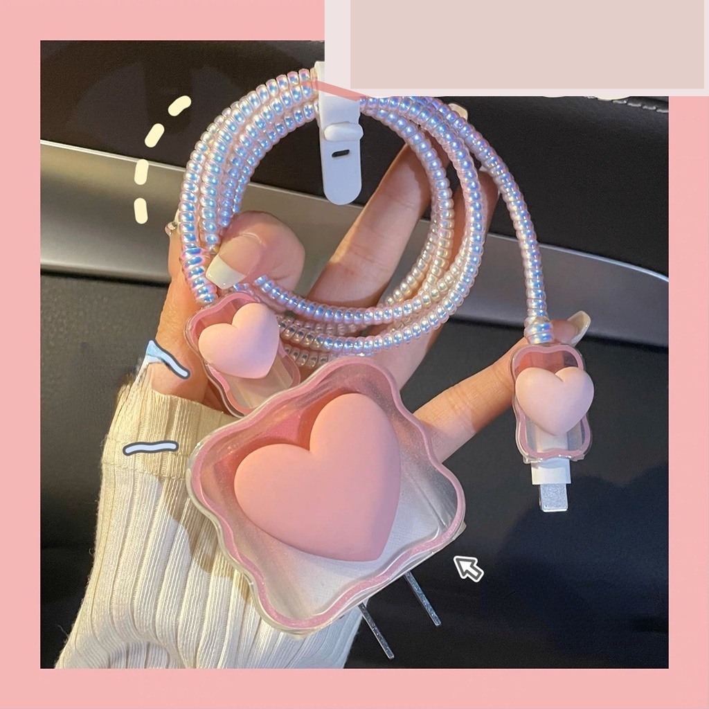 Vỏ Bảo Vệ Dây Cáp Sạc 20w Cho IP 13 Promax / IP 14 Promax / iP11 Pro Max