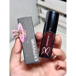 Hot son tint kem bóng hình thỏ vỏ đen cappuvini siêu hot