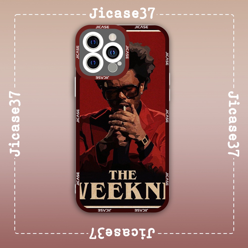 Ốp lưng iphone samsung xiaomi oppo cạnh vuông Jicase JMcase The Weekend Album Poster USUK