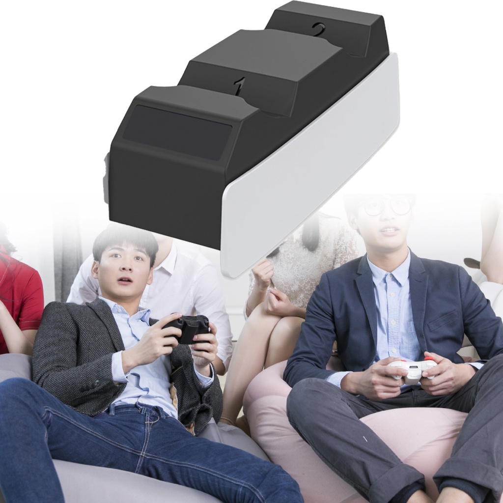 Đế Sạc Không Dây HBP-245 USB Bằng ABS Cho Tay Cầm Chơi Game PS5